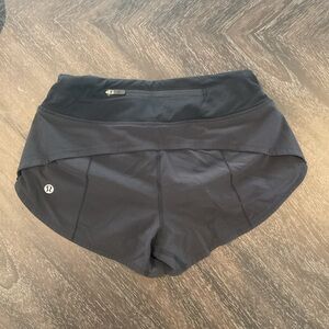 lululemon athletica Women's Dark Gray Athletic Shorts